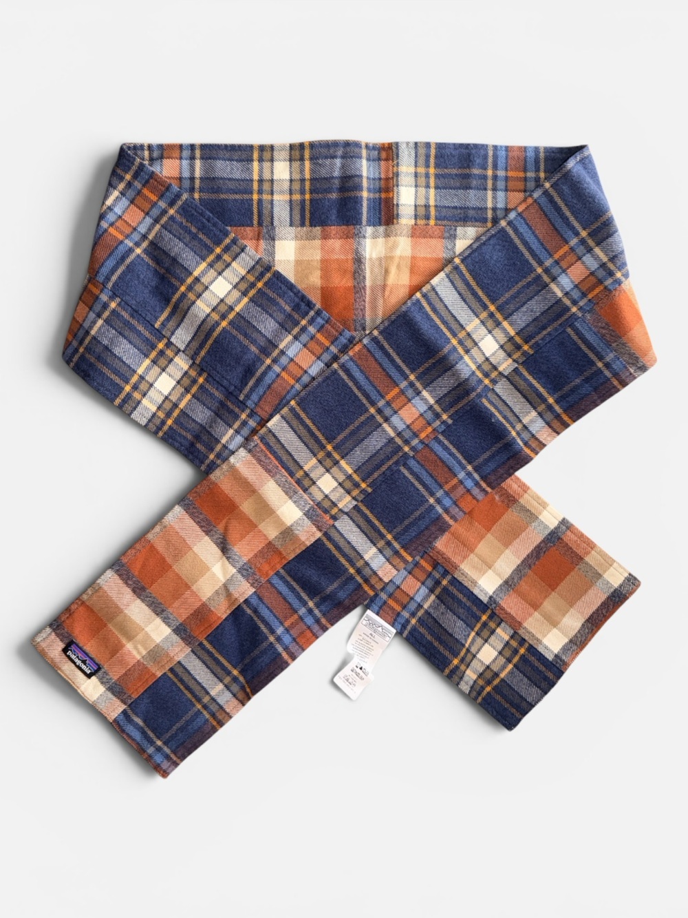 Patagonia Cotton Scarf - Mixed fabric Plaid -